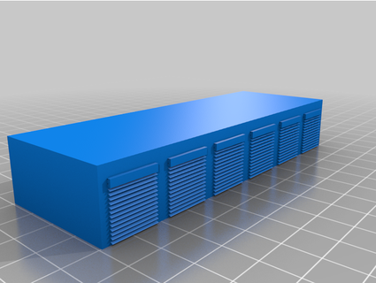n scale mini almacenamiento modular allenpilk 3d print model - Mito3D
