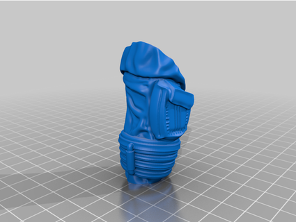 espacio traje pirata base juguetes fantasmagóricos 3d print model - Mito3D