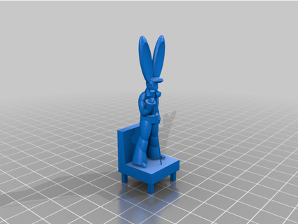 Elvis chaise chose krauseth 3d print model - Mito3D