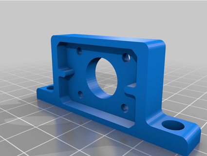 rev bearing block mount ftcteam11574 3d print model - Mito3D