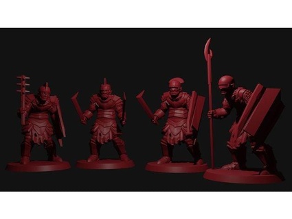 orc horde gtrby117 3d print model - Mito3D