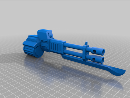 30k cañón automático thesmoerebroet 3d print model - Mito3D