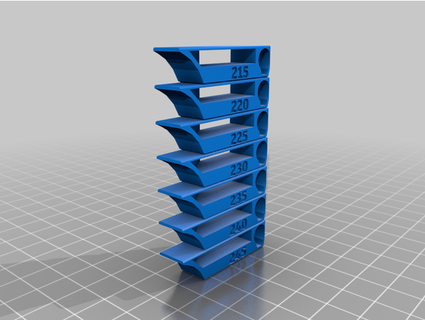 lk5 pro temp tower pla & petg & tpu fat cat factory  3d print model - Mito3D
