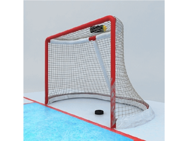 hockey goal dape 3D print model - Mito3D