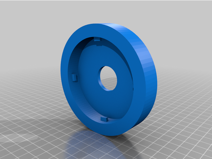 exterior anel círculo fechadura walksonsun 3d print model - Mito3D