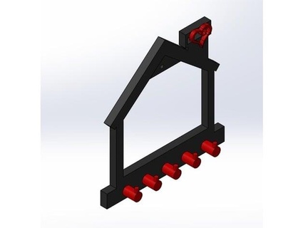 Porta Laves casa otsirave 3d print model - Mito3D