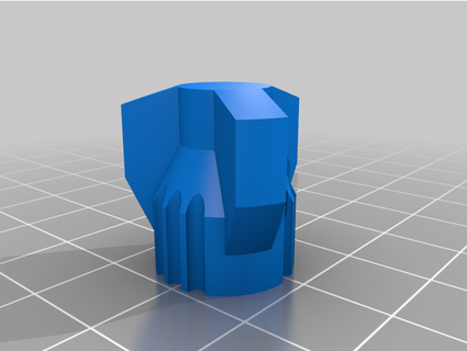 one finger döner kodlayıcı topuz normanwink 3d print model - Mito3D