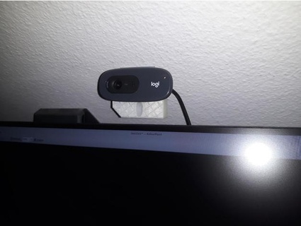 roof holder c270 hd webcam 3d corpsman 3d print model - Mito3D