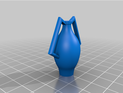 Amphora 4 Blinddruck 3d print model - Mito3D