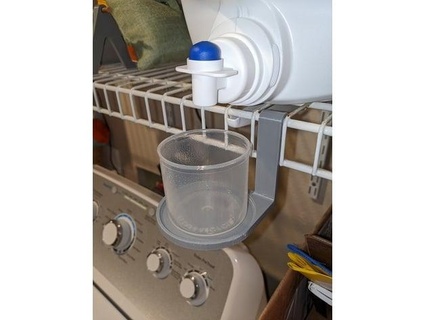 detergent cup holder wire racks ahoopyfrood 3d print model - Mito3D