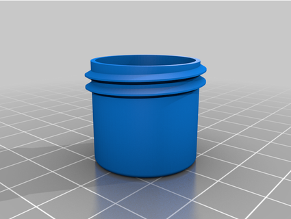 bottle top containers microsd 25mm 50mm 100mm totalgizmo 3d print model - Mito3D