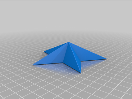 parametric polygon star shell library 3d openscad usertogo 3d print model - Mito3D