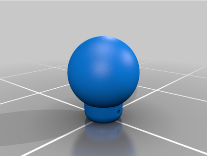 Stock Ball Griff suppenwuerze 3d print model - Mito3D