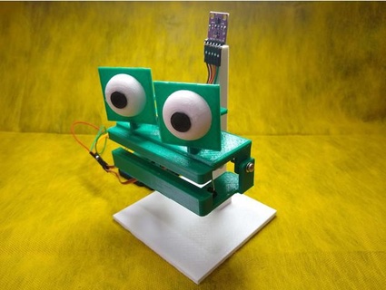 frog - meu primeiro animatr nico sapuino arnesake 3d print model - Mito3D