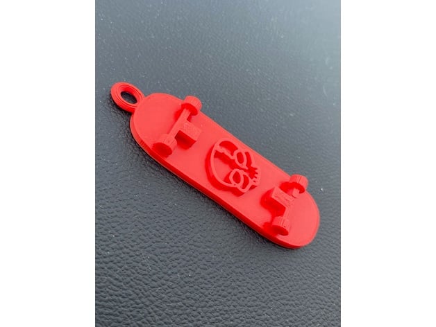 planche roulette porte clés héron 3D print model - Mito3D