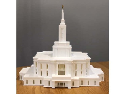 pocatello idaho temple jenscolt 3d print model - Mito3D