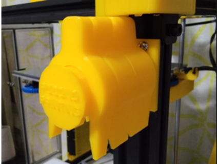 ender spool clamp mount pocono printing 3d print model - Mito3D