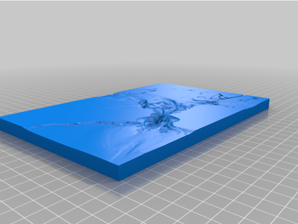san francisco baie bathymétrie pryorwk 3d print model - Mito3D