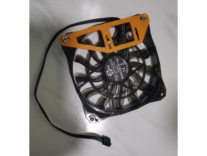 anycubic mega mainboard fan 120mm zer0s 3d print model - Mito3D