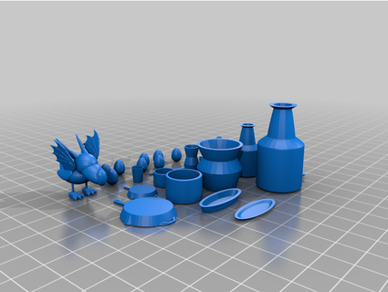 yoda's pots & pans phuketaussie 3d print model - Mito3D