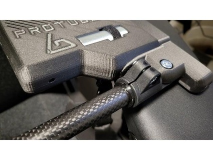 16mm 18mm tube adapter vr gunstock devbloggs 3d print model - Mito3D