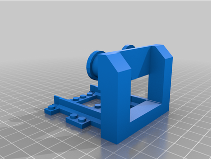 Lego treno fermare honken84 3d print model - Mito3D