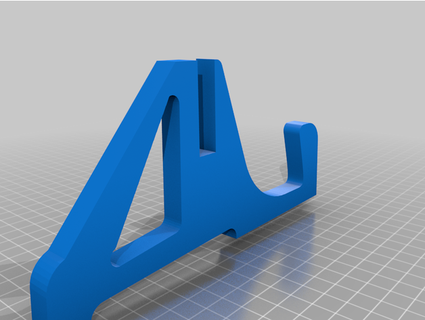 vertical estante soporte mattel hoverboard gpstar 3d print model - Mito3D