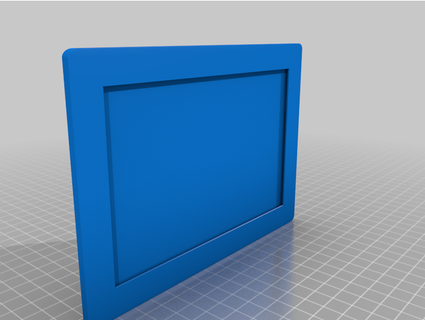 simple photo frame insanusmokrassar 3d print model - Mito3D