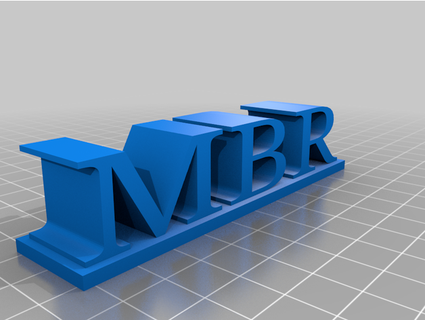 mbr Desibel 3d print model - Mito3D