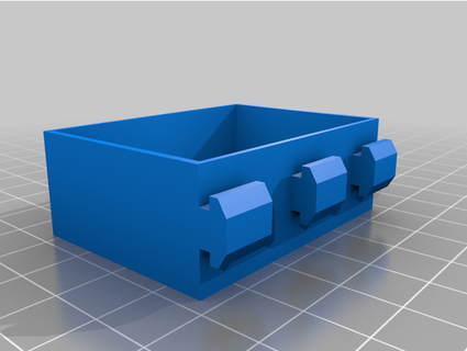 small nozzle box fit ender 3 rail beans82 3d print model - Mito3D