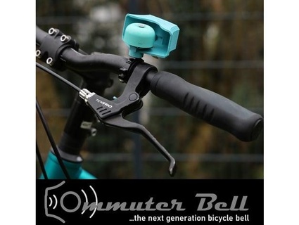 commuterbell 10 extreme loud bicycle bell schlagrat 3d print model - Mito3D