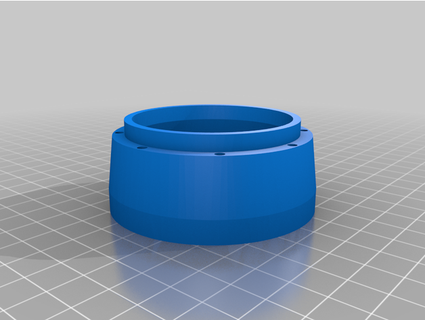 magnetic dosing ring 58mm snorkrat 3d print model - Mito3D