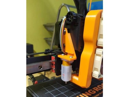 3dtouch montar maní fanducto kp3s gtortone 3d print model - Mito3D
