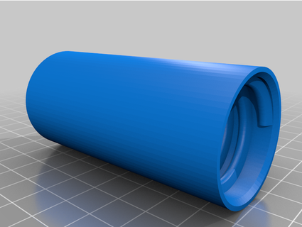 piccolo vac tubo flessibile accoppiatore wadoman1 3d print model - Mito3D