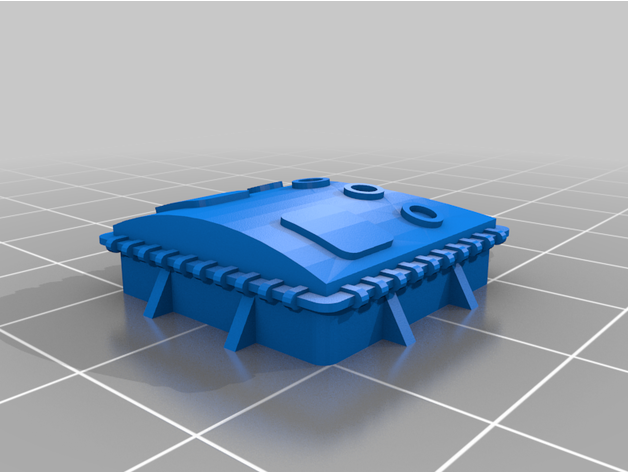 titanic bow loading hatch m3lvm 3D print model - Mito3D
