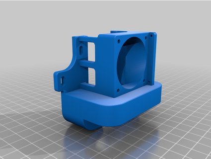 Satsana mini Creality direkt sürücü tabak bükme ön biçim değiştirme 3d print model - Mito3D