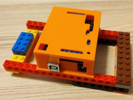 arduino uno motor escudo caso bainha Lego compatível uau 3d print model - Mito3D