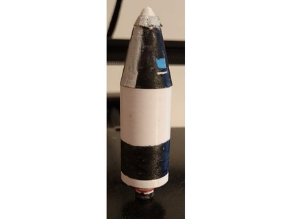 kerbal space program modular upper stage rocket parts biban 3d print model - Mito3D