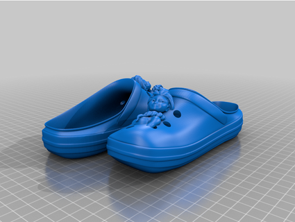 Elsa croc Tamanho 170mm adolfo 3d print model - Mito3D