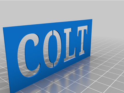 colt sten colt59 3d print model - Mito3D