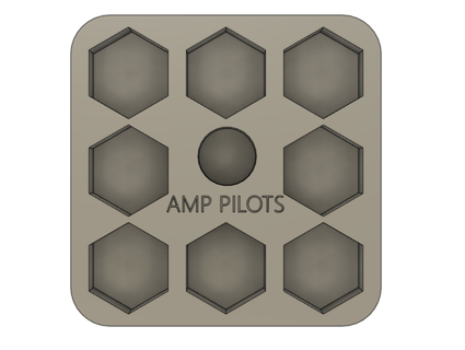 amp pilot holders jthor1993 3d print model - Mito3D