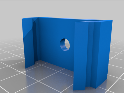Schiene Clip Kabel Management klein Himmelskreationen 3d print model - Mito3D