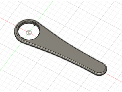 fixed gear cog tool audries 3d print model - Mito3D