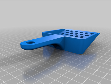 sla cocô colher l quadrado 3d print model - Mito3D