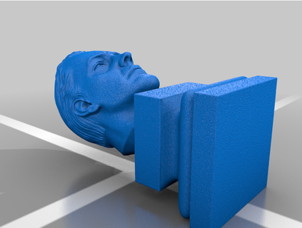 jordan peterson bust kingkongkim 3d print model - Mito3D