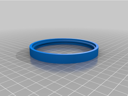 yankee candle ring gfcaim 3d print model - Mito3D