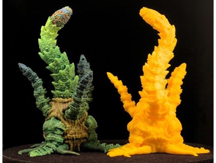 tavolo pianta Drago alieno vegetazione 40 triste 3d print model - Mito3D