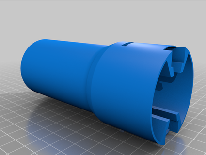 makerbot replicador + carrete soporte adamhamel 3d print model - Mito3D