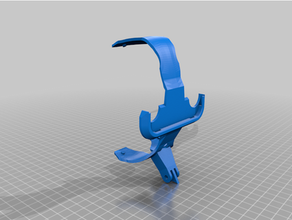 vive pro leap motion facial tracker mount 3ddavies 3d print model - Mito3D