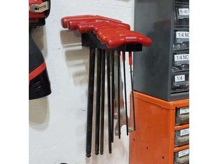 t-handle metric allen wrench holder guiferrari 3d print model - Mito3D